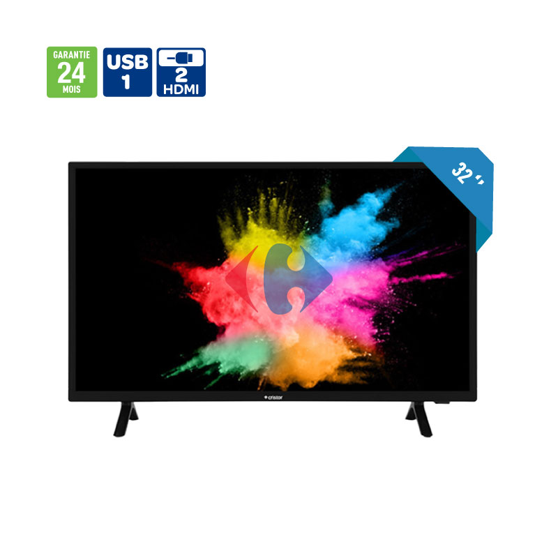 TV LED 32’’ série G3 CRISTOR