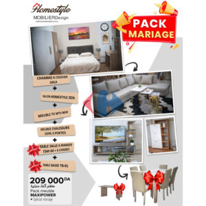 Pack Mariage HOMESTYLE
