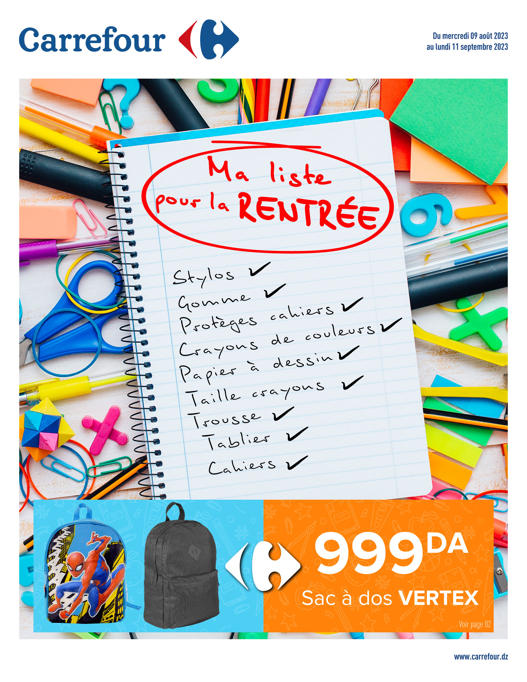Catalogue Rentrée des Classes